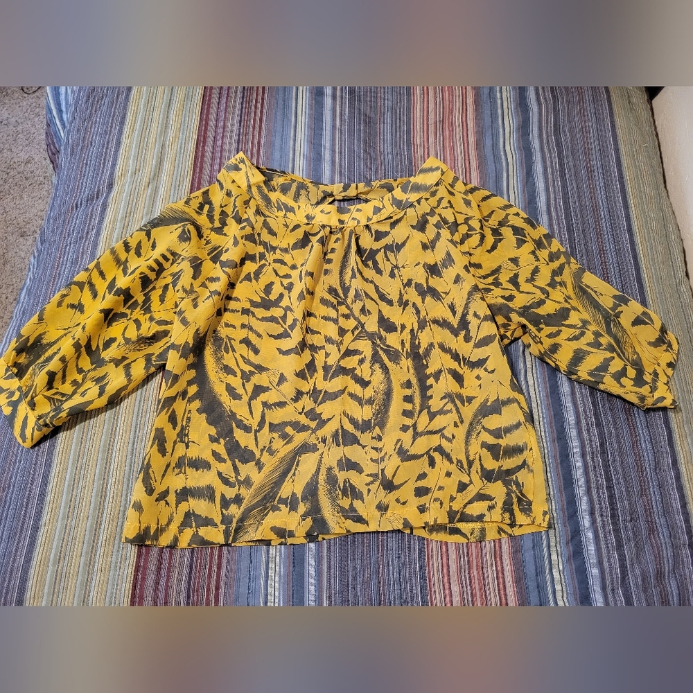 A.N.A patterned blouse size M